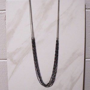 LOFT Layered Beaded Necklace